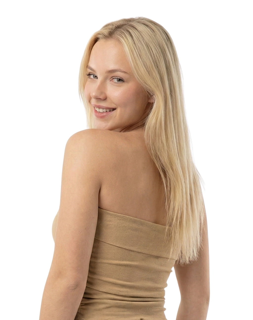 Blusa campesina con retención en costado