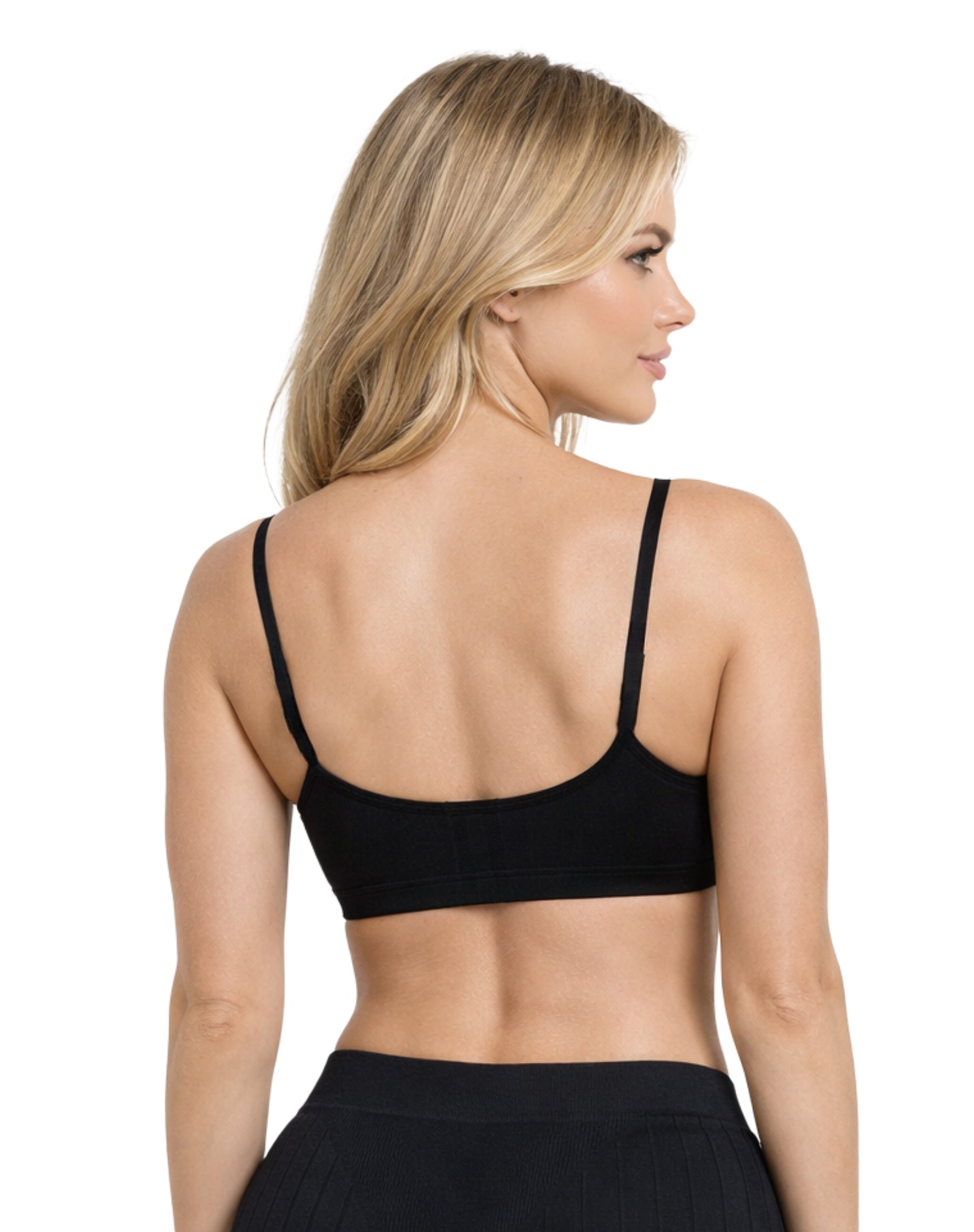 Top de tirante sencillo y escote en v