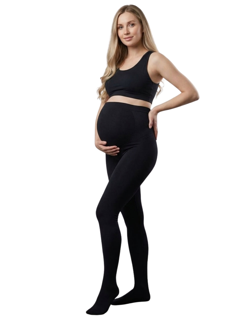 Legging de pie para embarazo