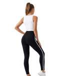 Legging liso con bies en costados