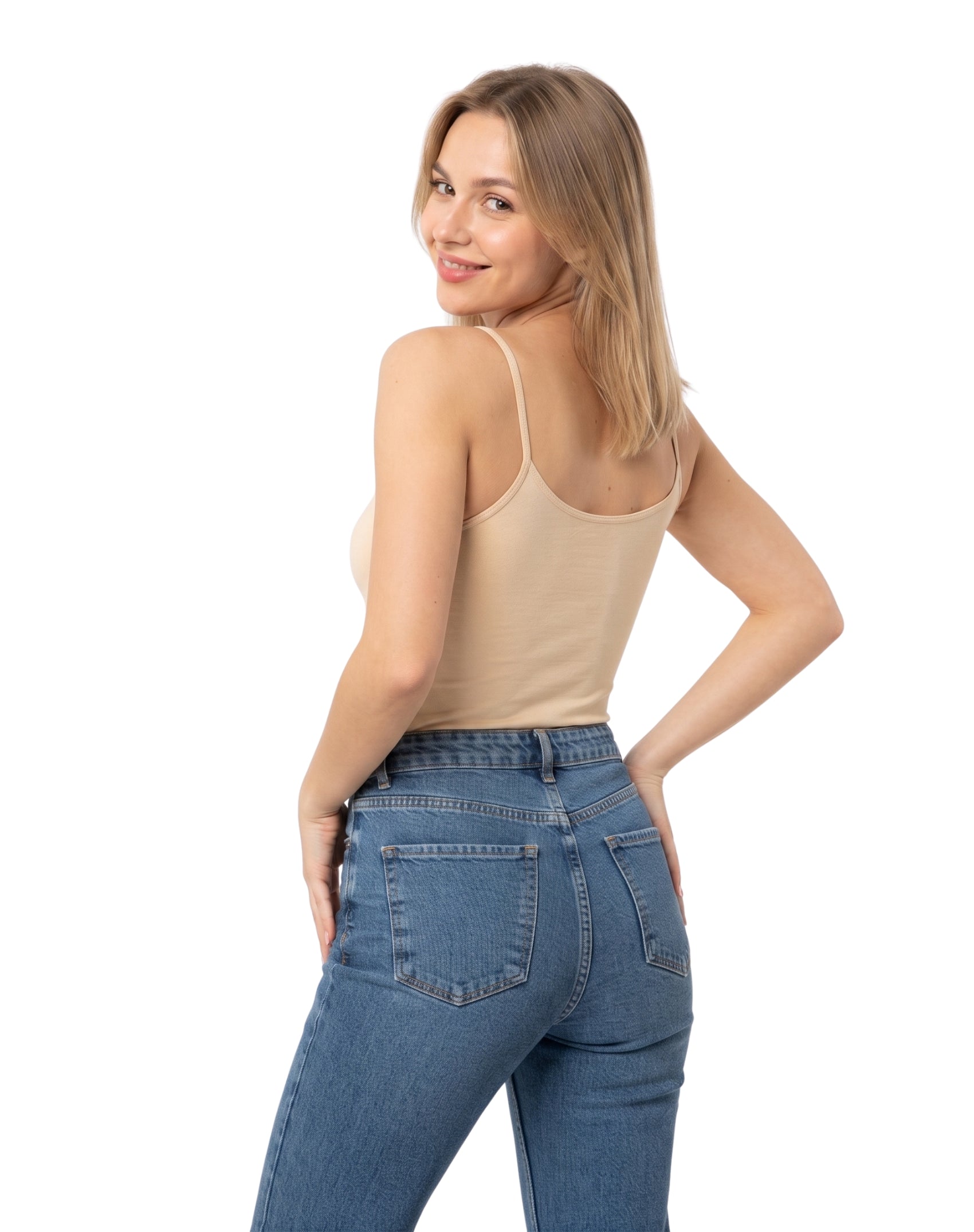 Blusa de tirante con retención en busto