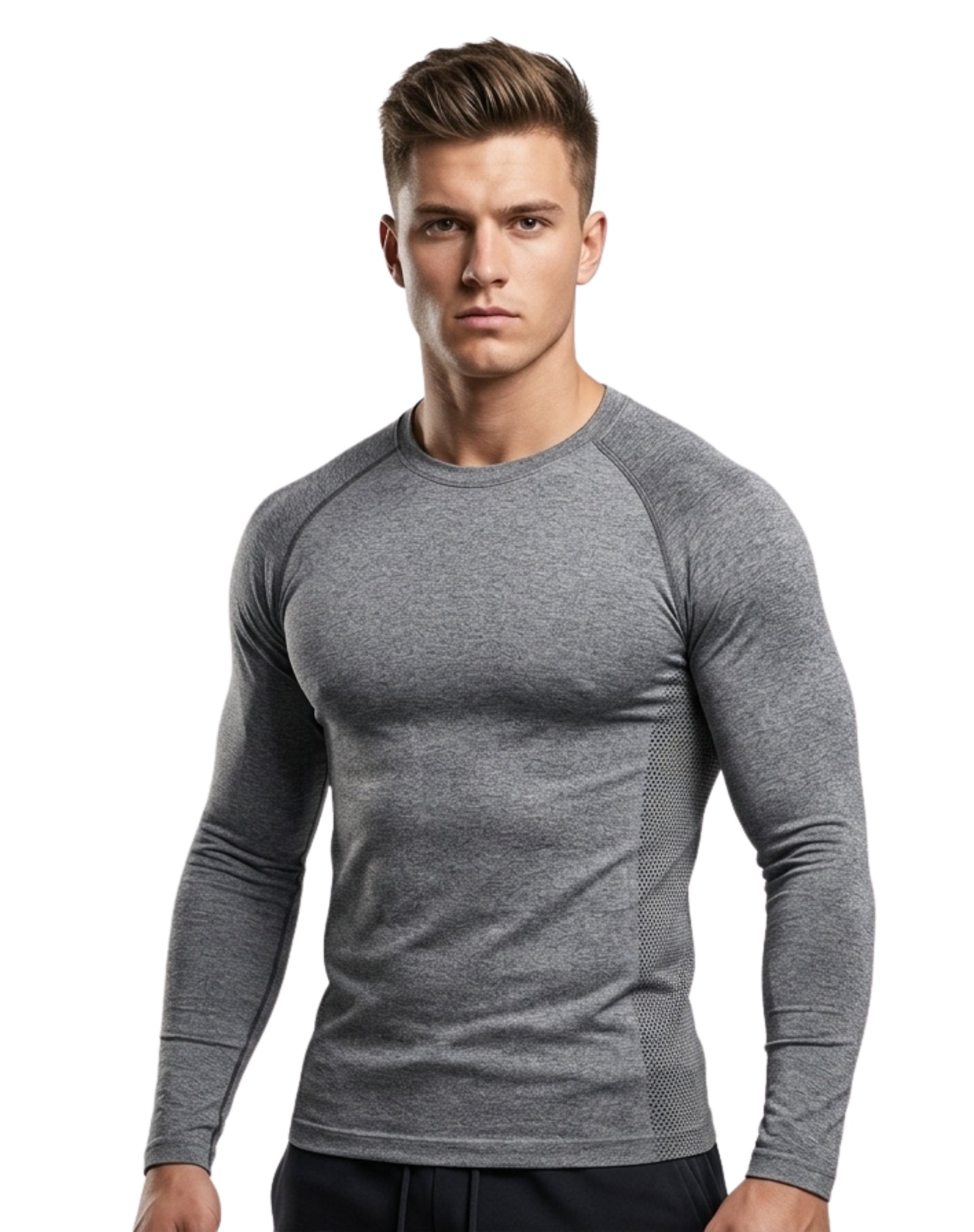 Playera manga larga deportiva