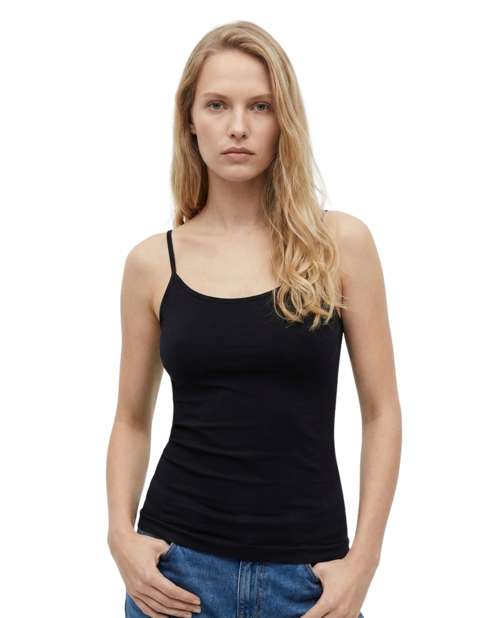 Blusa de tirante delgado
