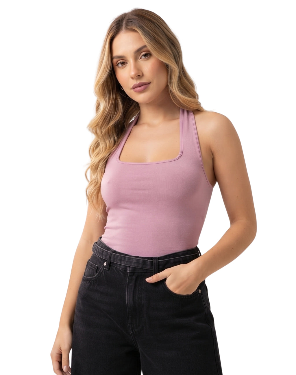 Blusa halter lisa