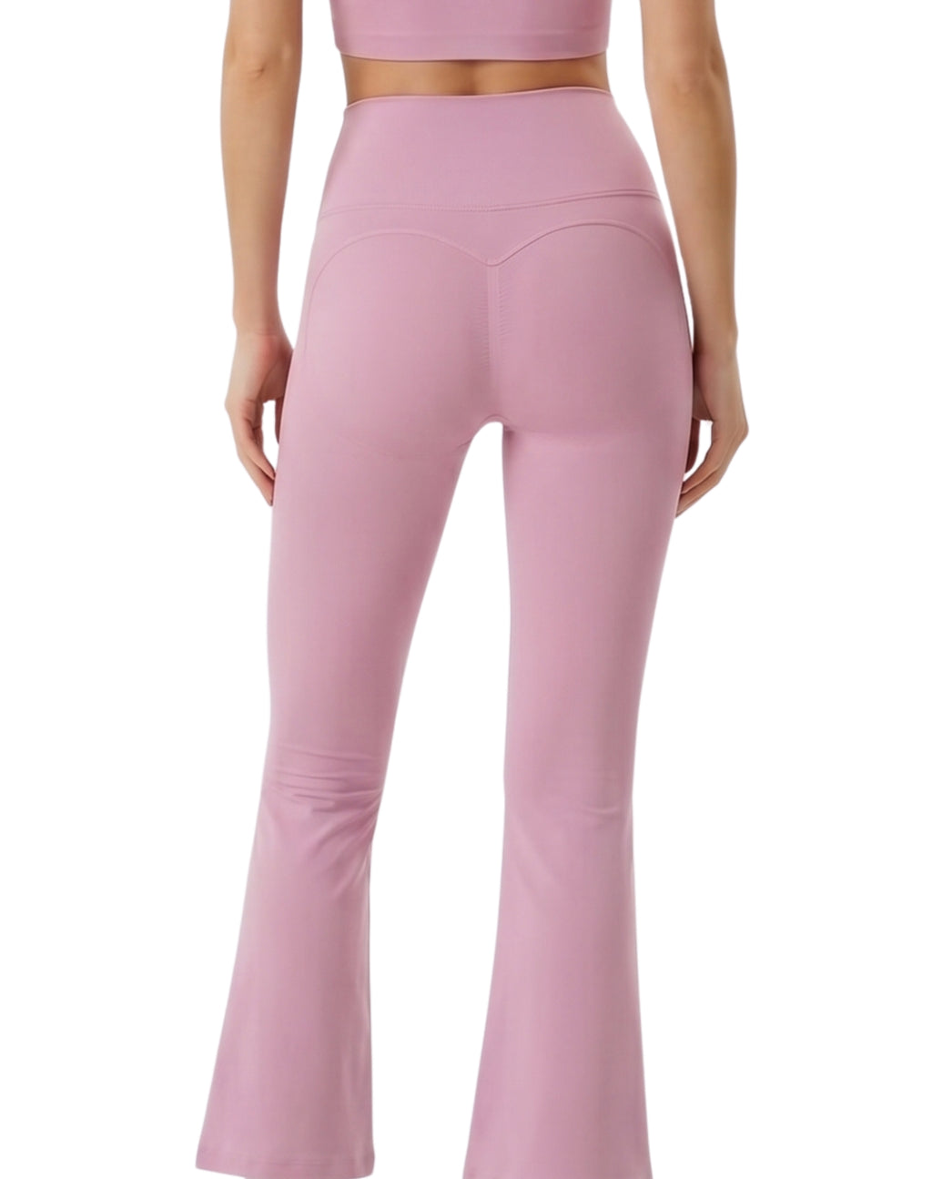 Legging campana con tramado en pretina