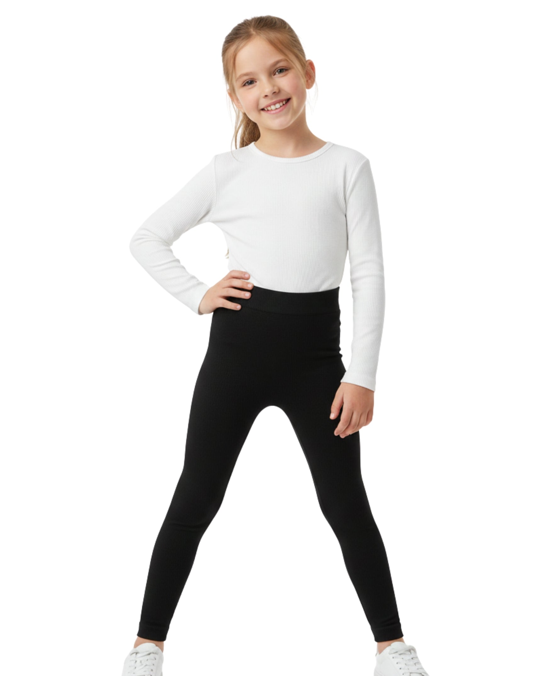 Malla afelpada de niña