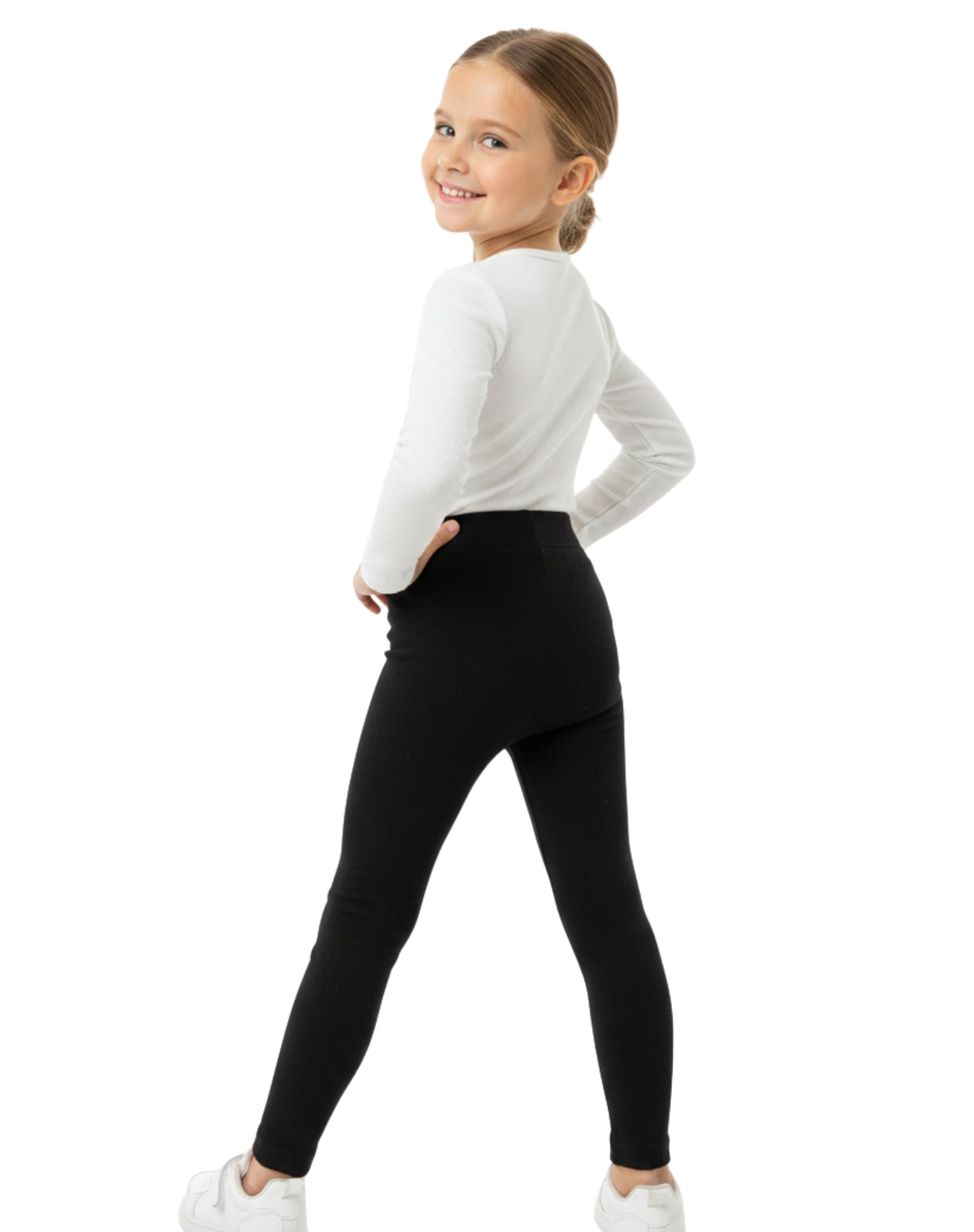 Malla afelpada de niña