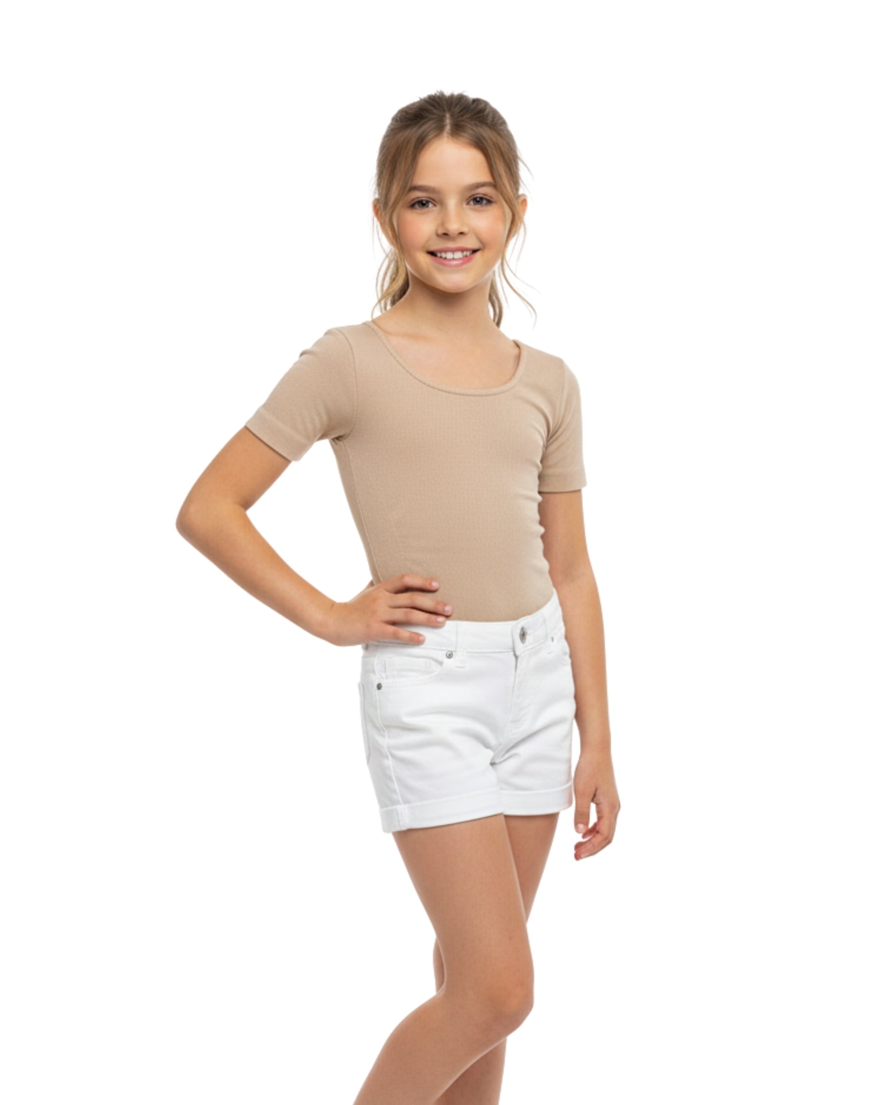 Leotardo manga corta