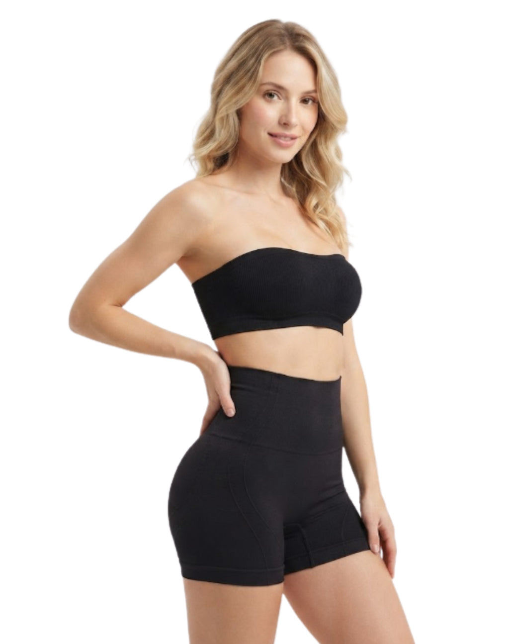 Short faja con detalle en piernas