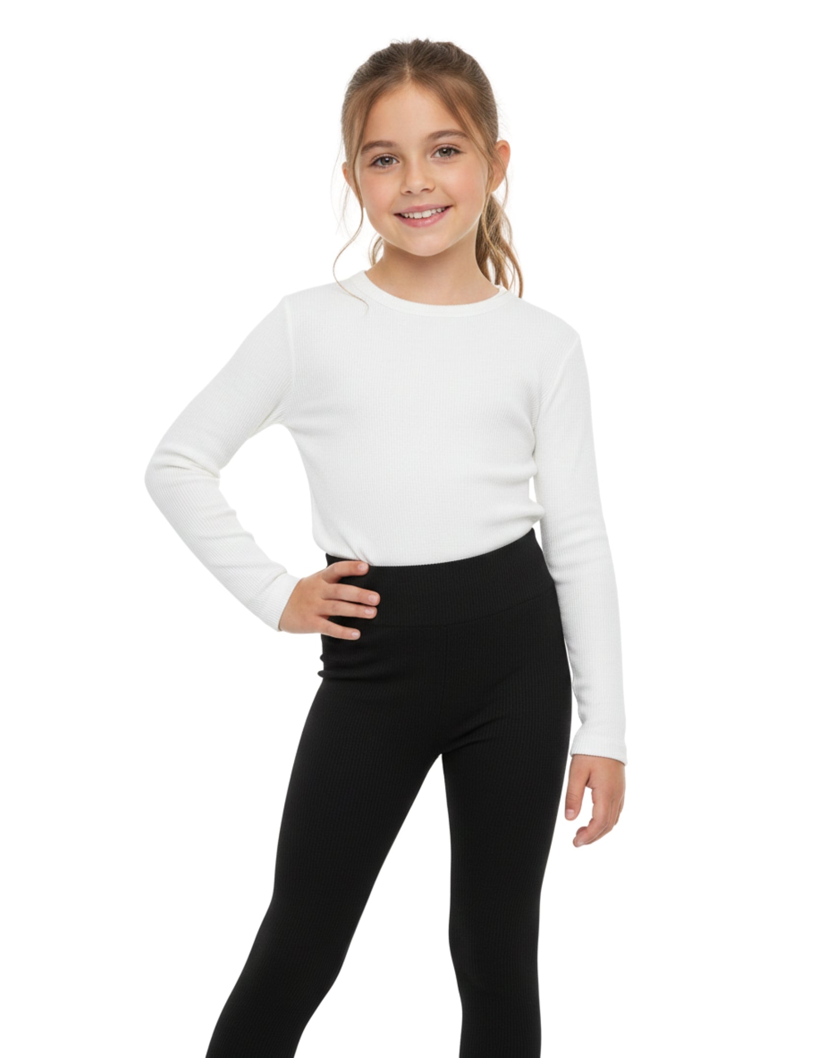 Malla afelpada de niña