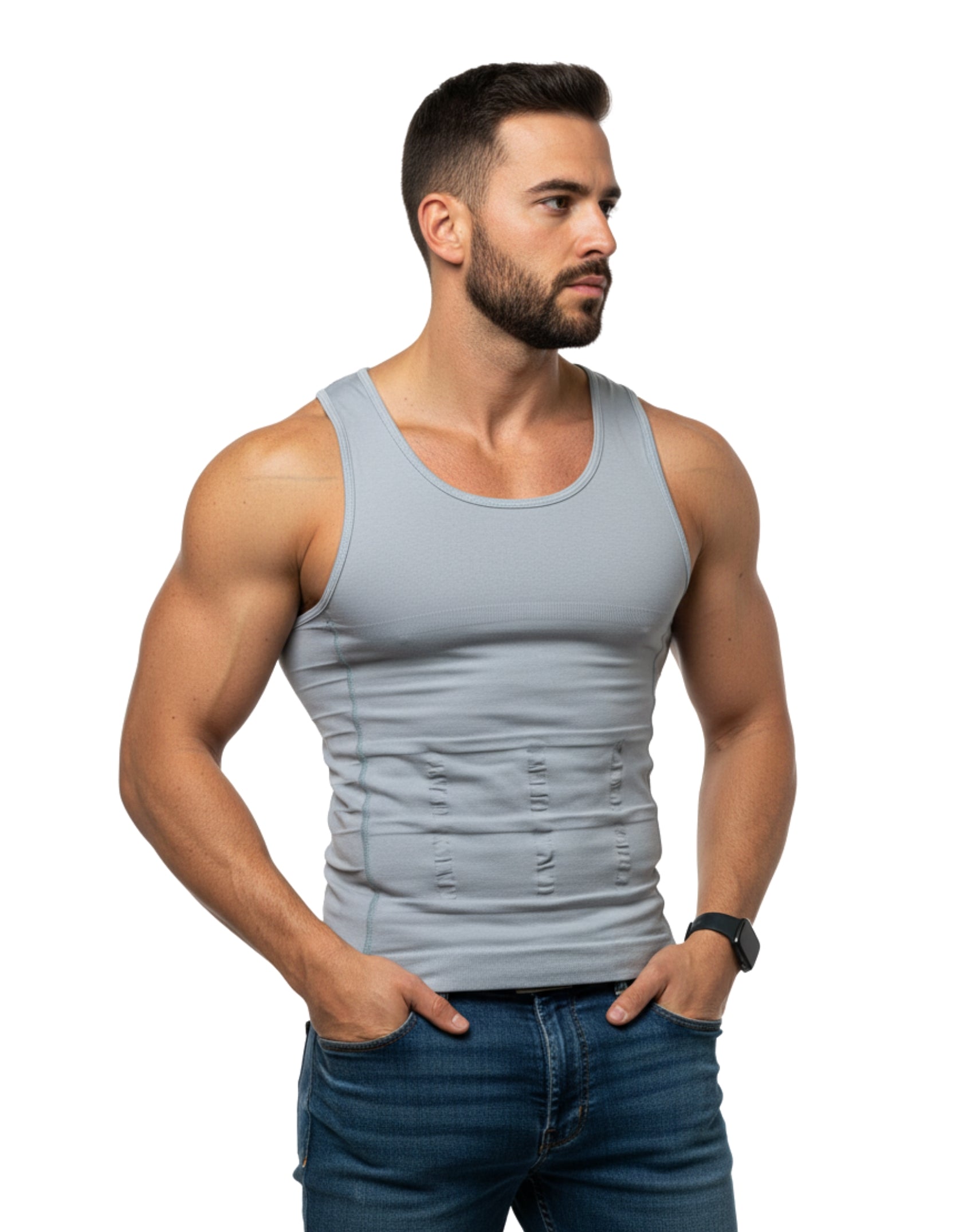 Faja tipo camiseta de caballero